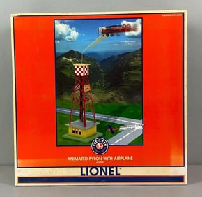 Lionel Animated Pylon with Airplane Building