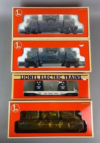 Group of 4 Lionel O Scale Toxic Waste Train Cars and More