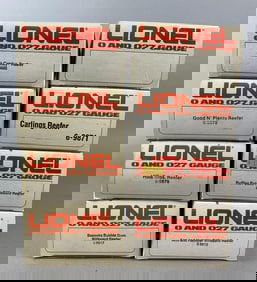 Group of 8 Lionel O Scale Rolling Stock Reefer Cars