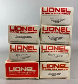 Group of 7 Lionel O Scale Train Cars