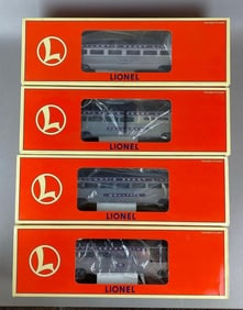 Group of 4 Lionel O Scale Atlantic Coast Line Passenger Cars