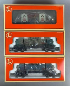 Group of 3 Lionel O Scale Hazardous Cars