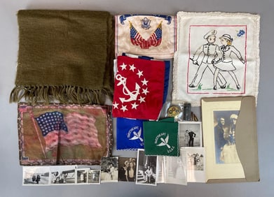 Group of WW2 Era Photos and Mementos