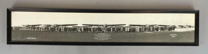 1930 Hupmobile's National Sky-Road Parade Yard-Long Photo