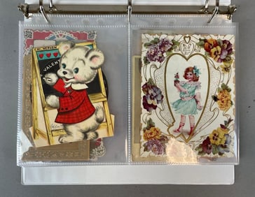 Group of Vintage Die-Cuts, Postcards and More