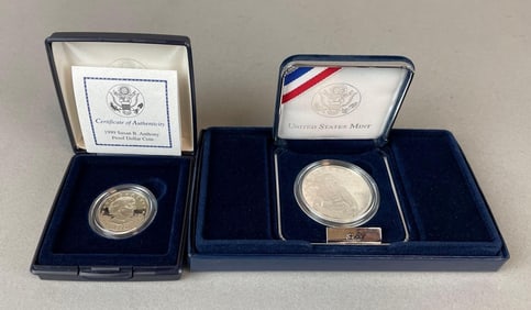 Group of 2 U.S. Mint Commemorative Coins