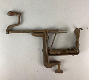 Antique Goodell Co. Clamp Apple Peeler