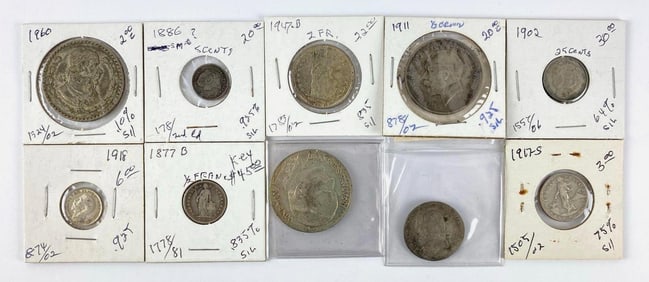 Group of Foreign Coins