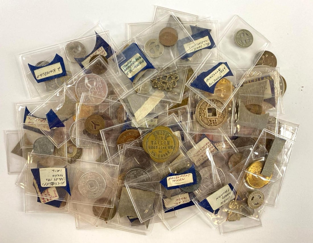 Group of Assorted Tokens and More (1 of 1)