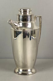Sheffield Silver Plated Martini Shaker Pitcher