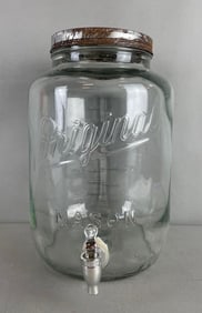 Vintage Original Mason 2 Gallon Glass Dispenser Jar