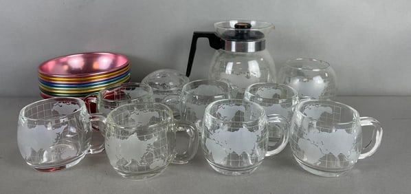 Glass Nestle Coffee Service Set and More