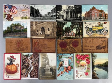 Postcards - Approximately 90 Assorted