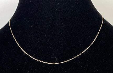 14K Gold Chain Necklace