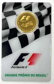 PAMP Suisse 1/4 oz .9999 Fine Gold F1 Formula 1 Race Series