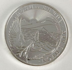 2021 Republic of Armenia 500 Dram Noahs Ark 1 oz .999 Silver Coin