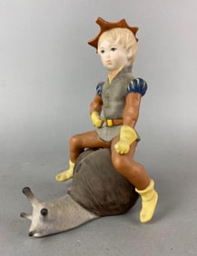 Mid Century Modern Ispanky Lazlo Goebel Porcelain Tom Thumb Figurine