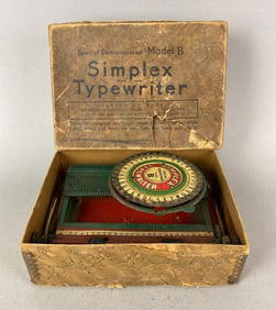 Antique Simplex Typewriter