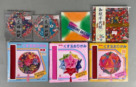 Group of Origami Kits