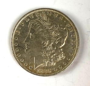 1885 US $1 Morgan Silver Dollar