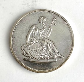 Seated Liberty Design 1 oz .999 Silver Round