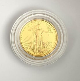 1993 US Mint $5 1/10th oz American Gold Eagle Coin