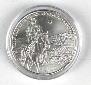 2024 Gold Standard X John Wayne 1 oz .999 Fine Silver Round