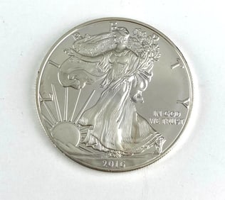 2016 US Mint American Silver Eagle 1 oz .999 Fine Silver