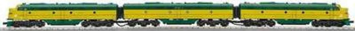 MTH O Scale C and NW Diesel Engine Set