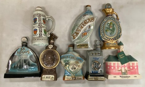 Group of Vintage Liquor Decanters