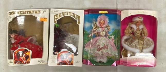 Group of Assorted Mattel Barbie Fashion Dolls