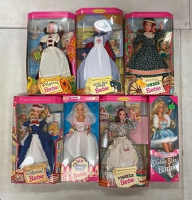 Group of Assorted Mattel Barbie Fashion Dolls