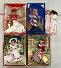 Group of Assorted Mattel Barbie Fashion Dolls