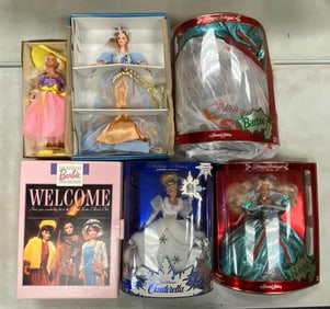 Group of Assorted Mattel Barbie Fashion Dolls