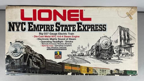 1976 Lionel O27 Scale NYC Empire State Express Train Set
