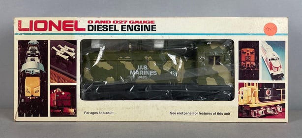 Lionel O Scale U.S. Marines SW-1 Switcher Engine