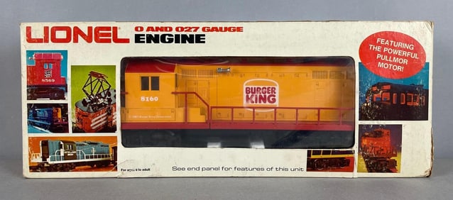 Lionel O Scale Burger King GP-20 Diesel Engine