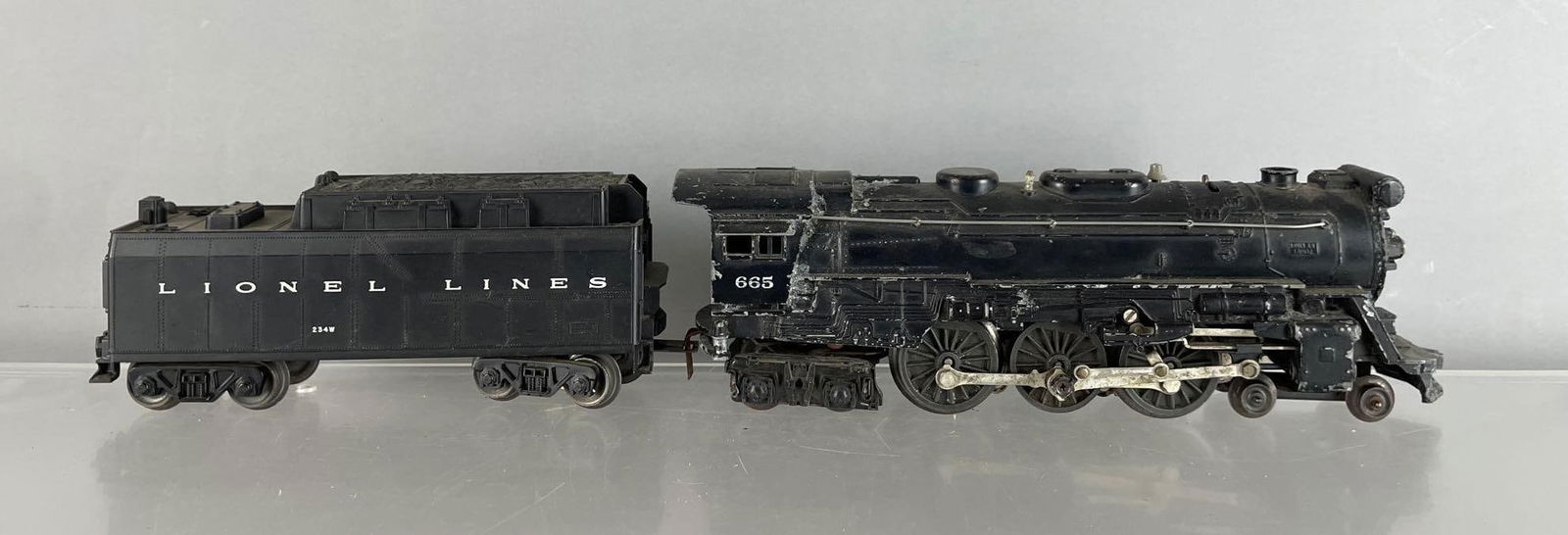 Lionel O Scale #665 Hudson Steam Engine with Tender (1 of 3)