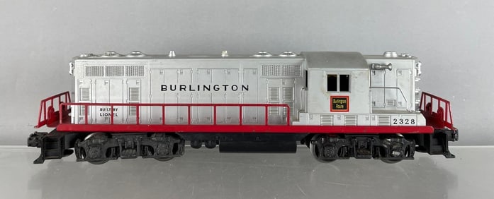 Lionel O Scale #2328 Burlington GP-7 Diesel Locomotive