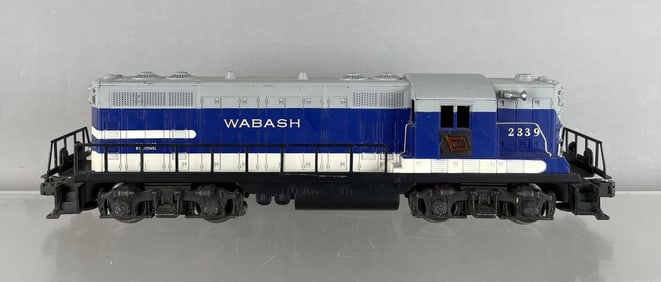 Lionel O Scale #2339 Wabash GP-7 Diesel Locomotive
