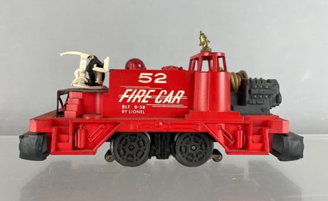 Lionel O Scale No. 52 Motorized Fire Fighting Car