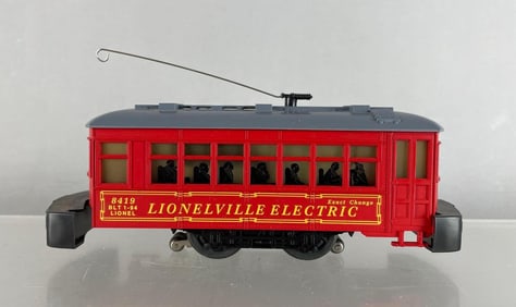 Lionel O Scale Lionelville Electric Trolley