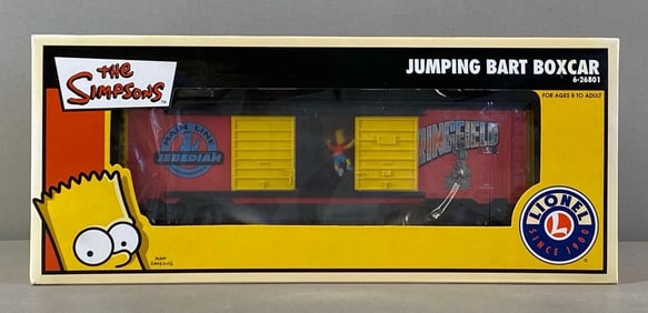 Lionel O Scale The Simpsons Jumping Bart Boxcar