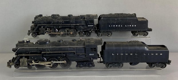 Group of 2 Lionel O Scale Locomotives with Tenders