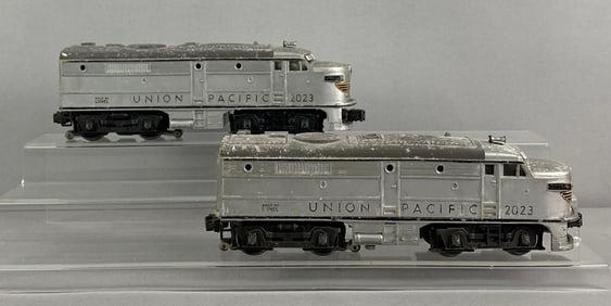 Group of 2 Lionel UP #2023 Diesel Locomotives