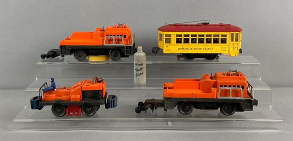 Group of Lionel O Scale Rail Cars and More