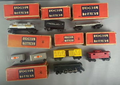 Group of Lionel O Scale Model Train Cars and More