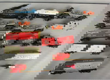 Group of Lionel O Scale Model Train Cars and More