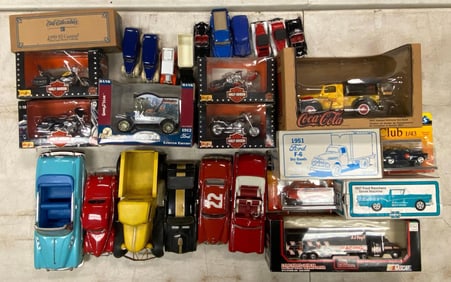 Group of Assorted Die-Cast Vehicles