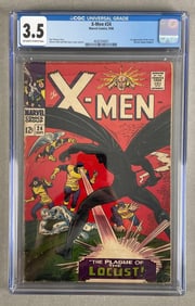 CGC Graded Marvel Comics X-Men No. 24